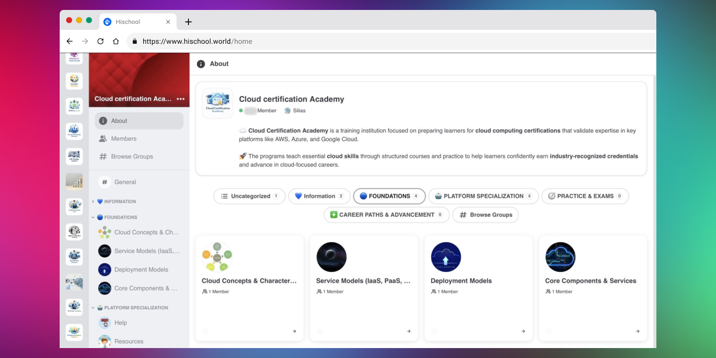 Cloud Certification Academy