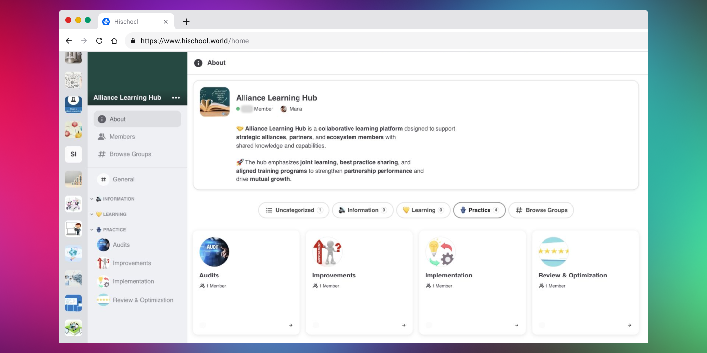 Alliance Learning Hub